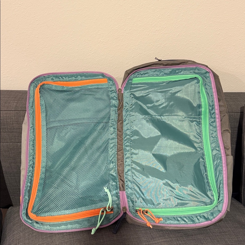 Cotopaxi Gray Backpack with Vibrant Accents - Picture 5 of 5